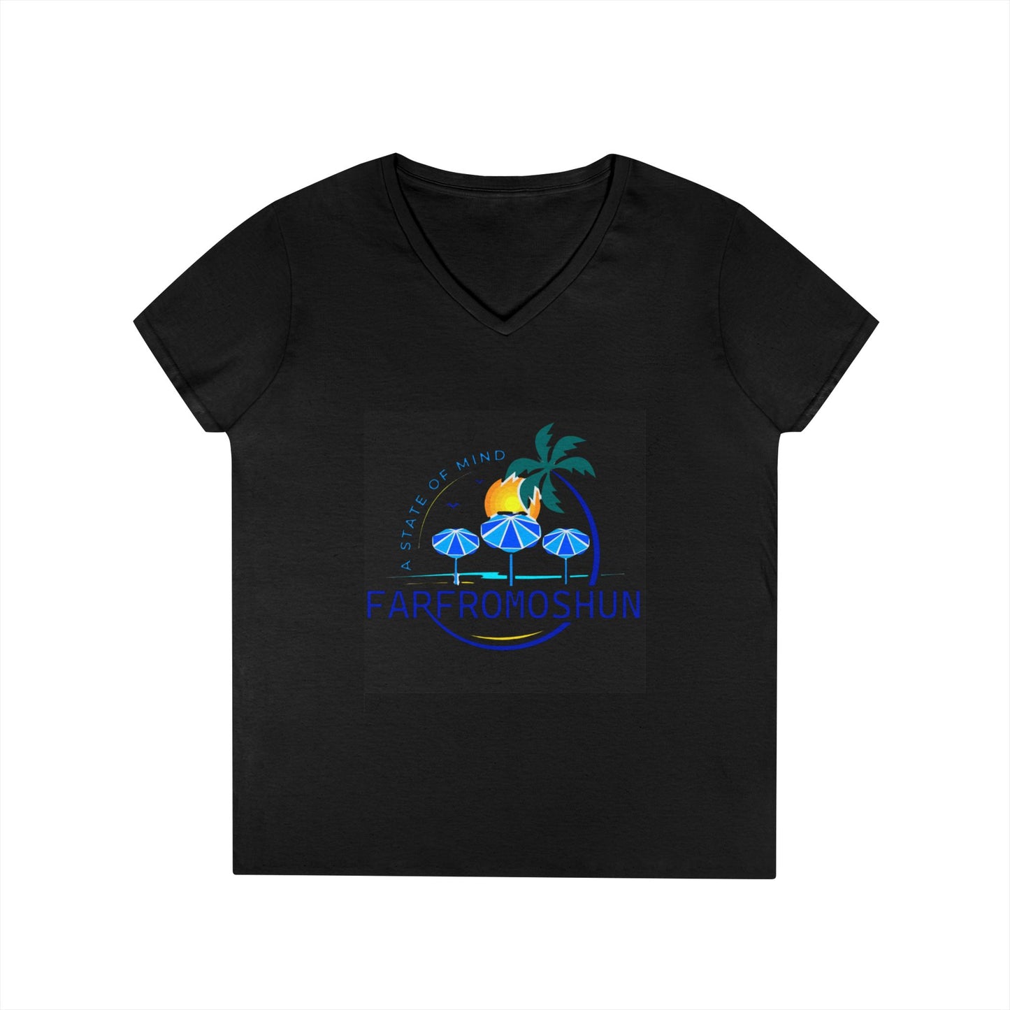 Find Your Chill V-Neck T-Shirt for Ladies