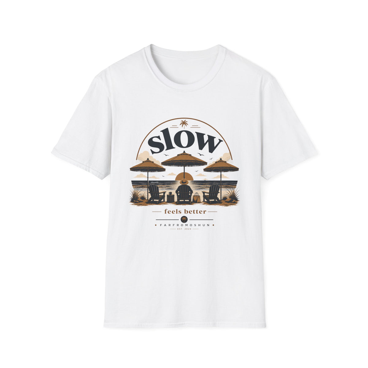 Slow Feels Better Beach T-Shirt