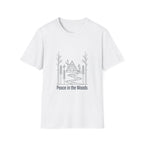 Peace In The Woods A Frame Line Art T-Shirt