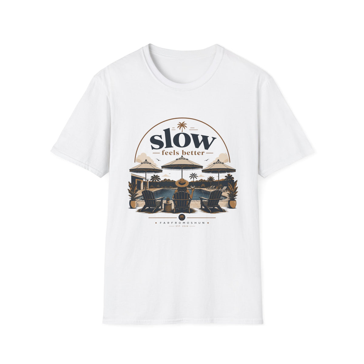 Slow Feels Better Pool Femalee T-Shirt