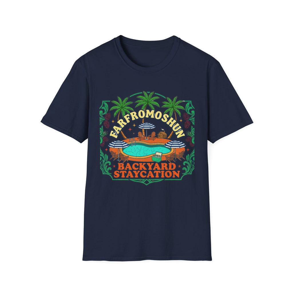 Backyard Staycation Colors T-Shirt