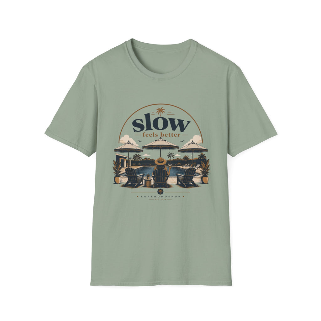 Slow Feels Better Pool Femalee T-Shirt