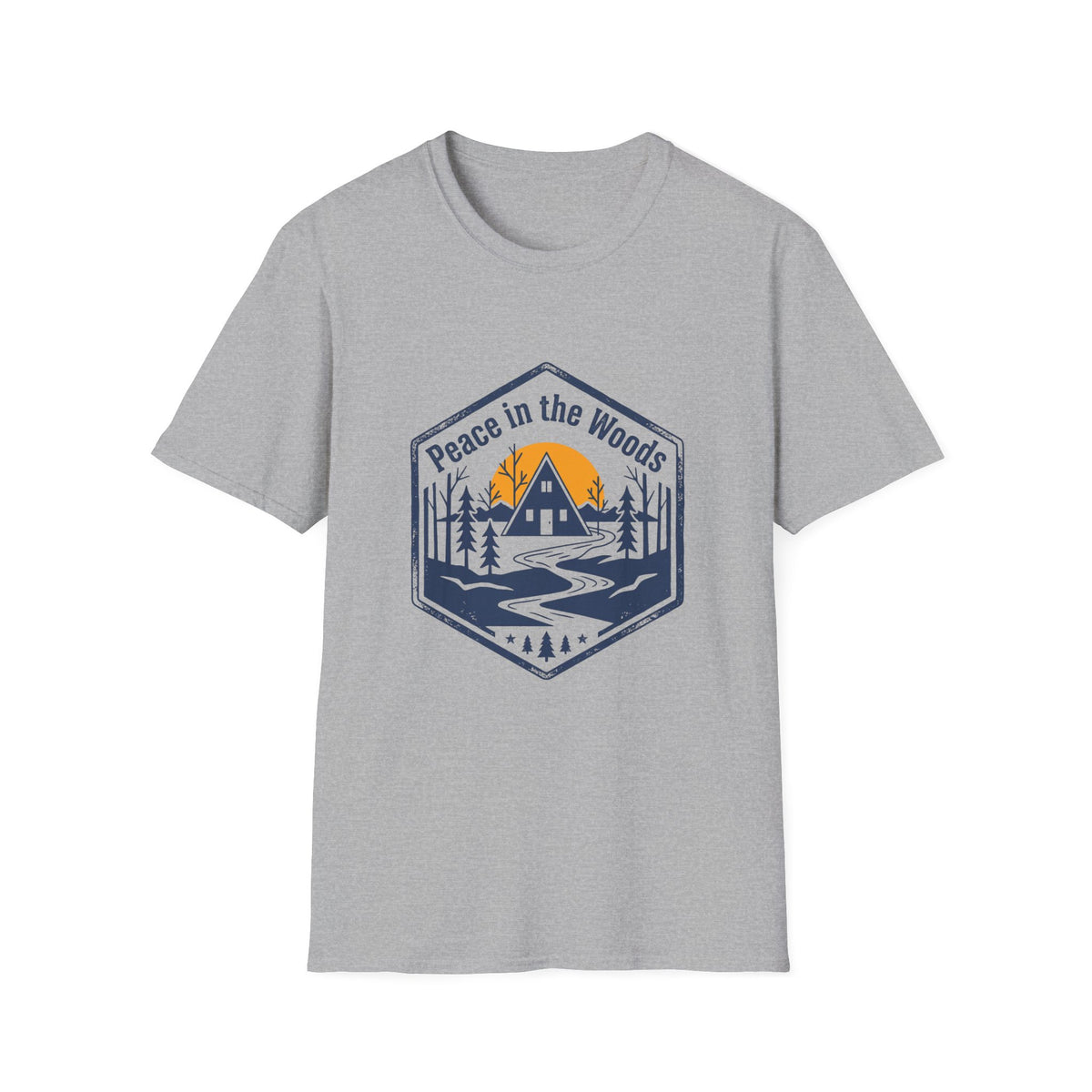 Peace in the Woods Badge T-Shirt