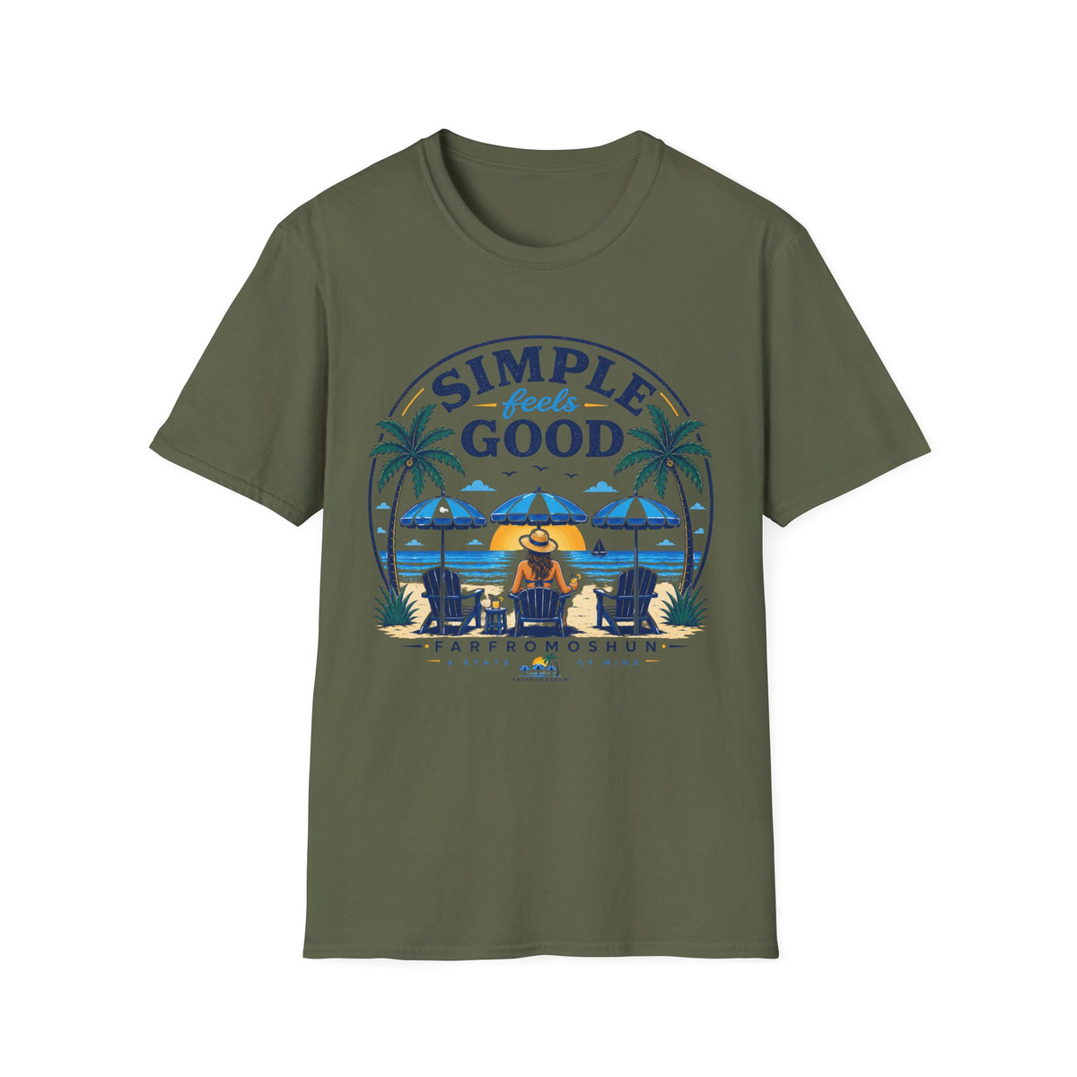 Simple Feels Good Female T-Shirt