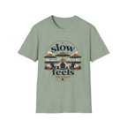 Slow Feels Better Beach Male T-Shirt
