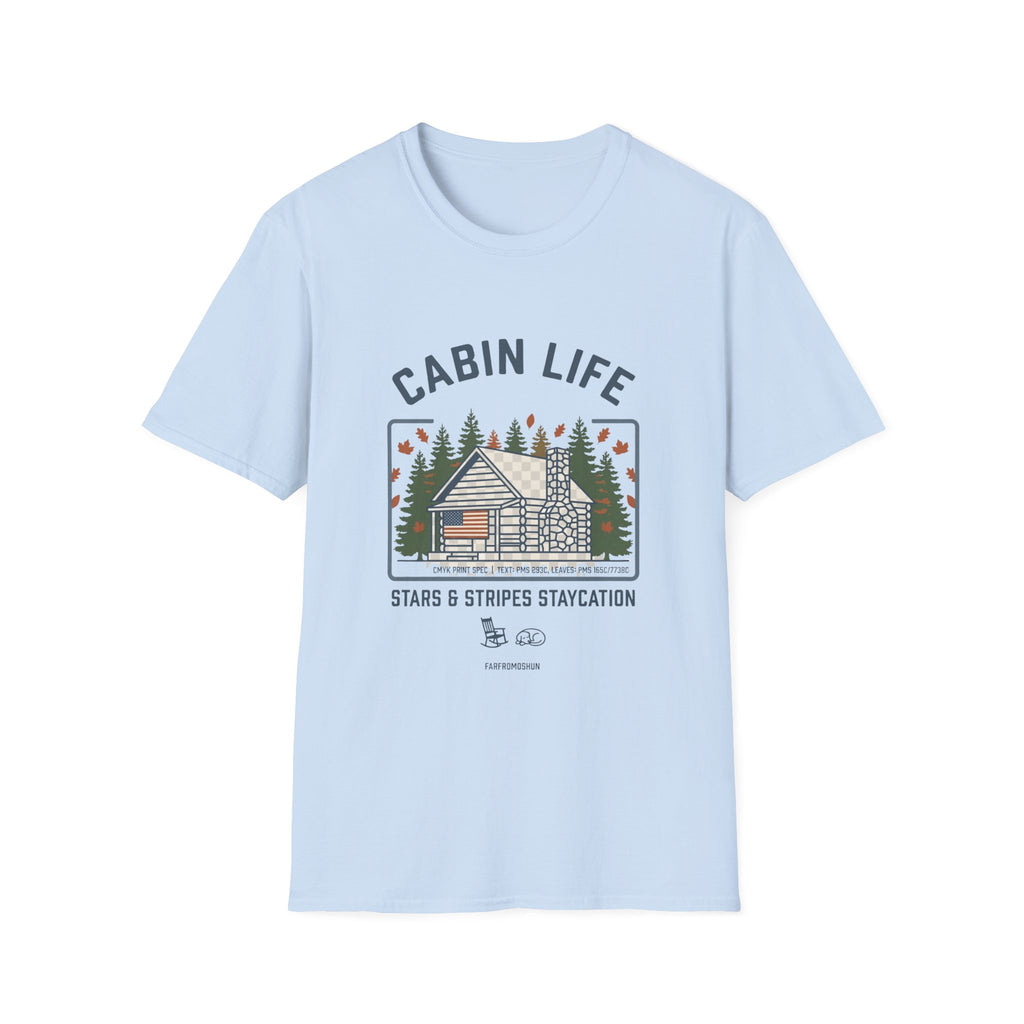 Cabin Life Stars & Stripes T-Shirt