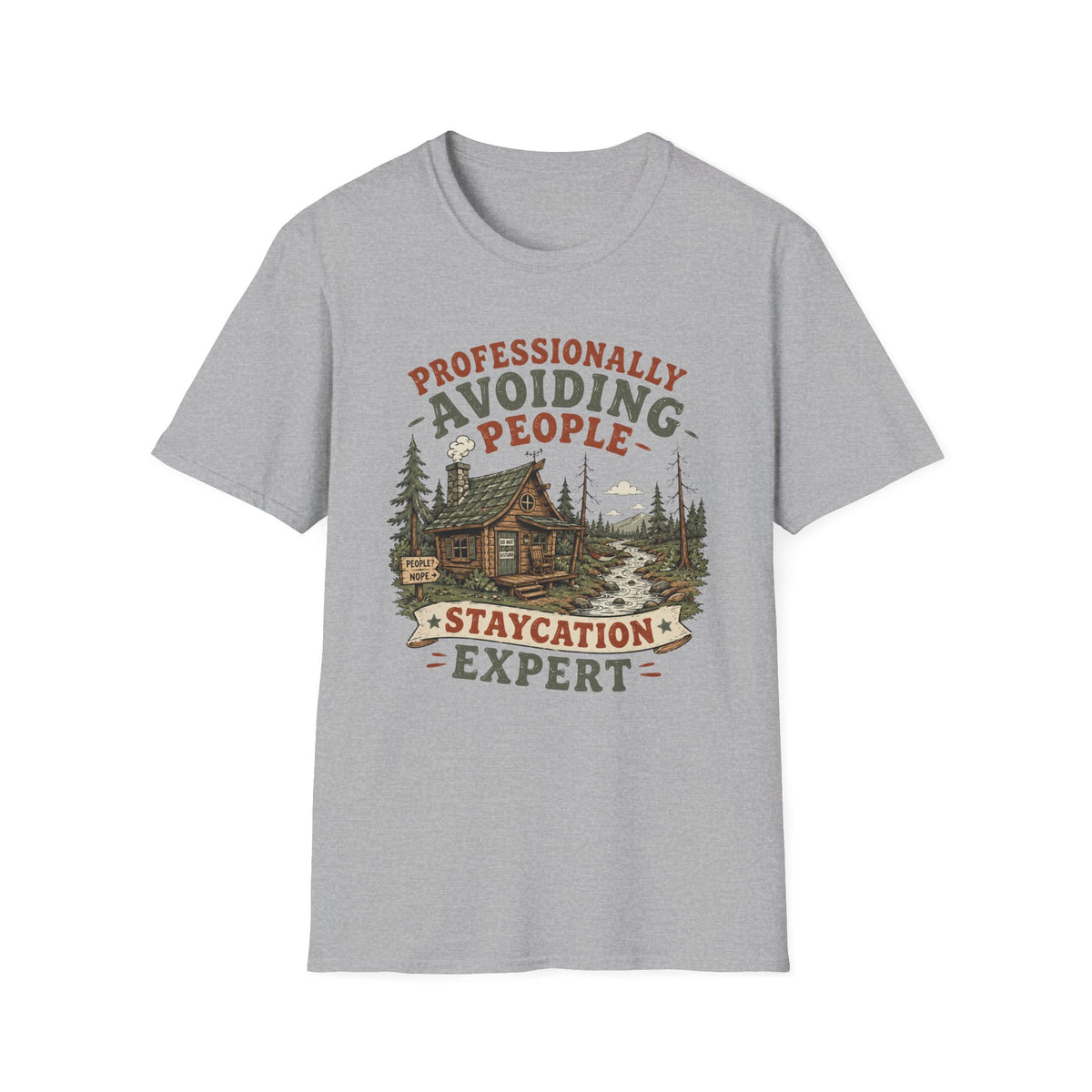Professionally Avoiding People T-Shirt