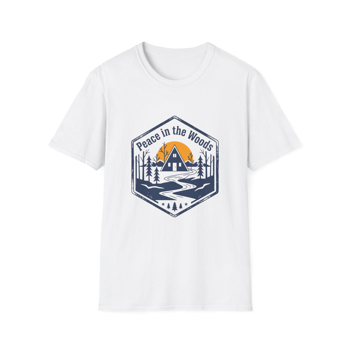 Peace in the Woods Badge T-Shirt