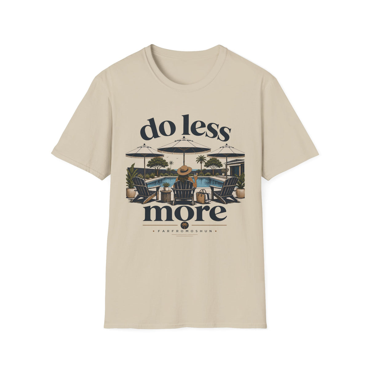 Do Less More Pool Female T-Shirt