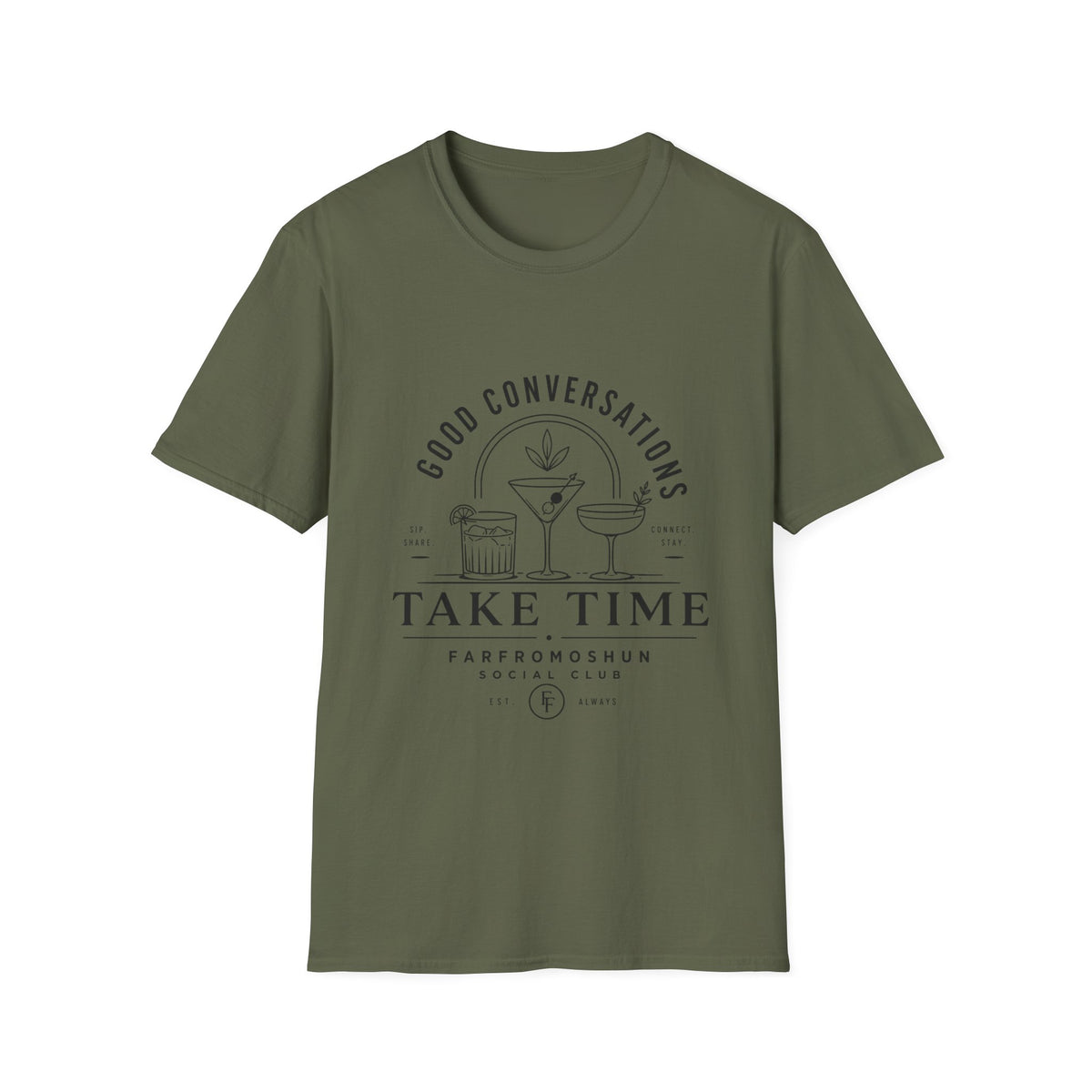 Good Conversations Take Time T-Shirt