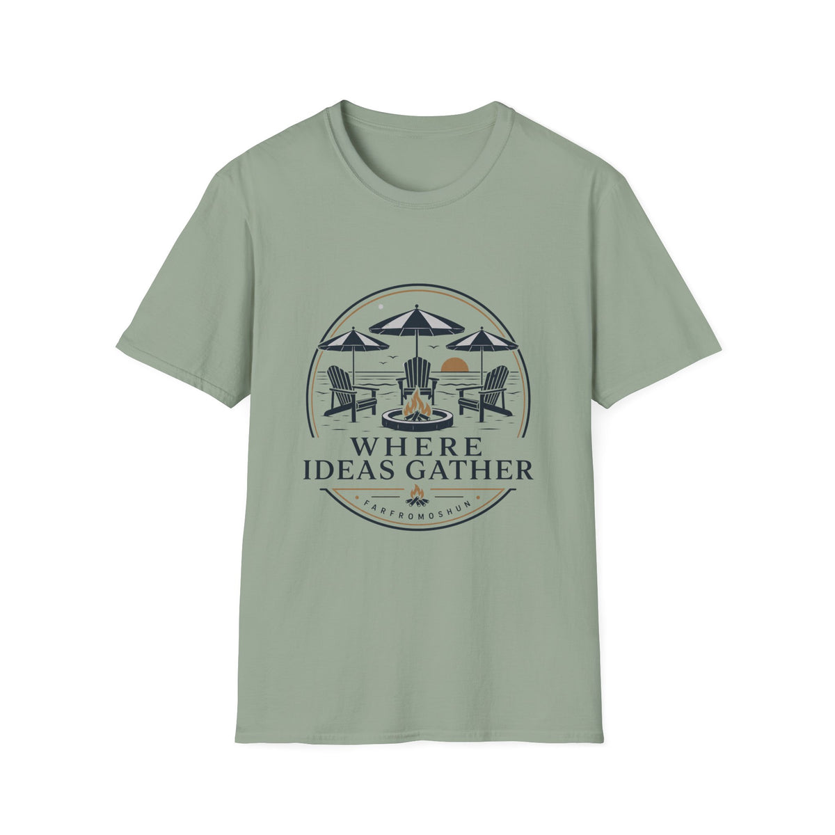 Where Ideas Gather Outside T-Shirt