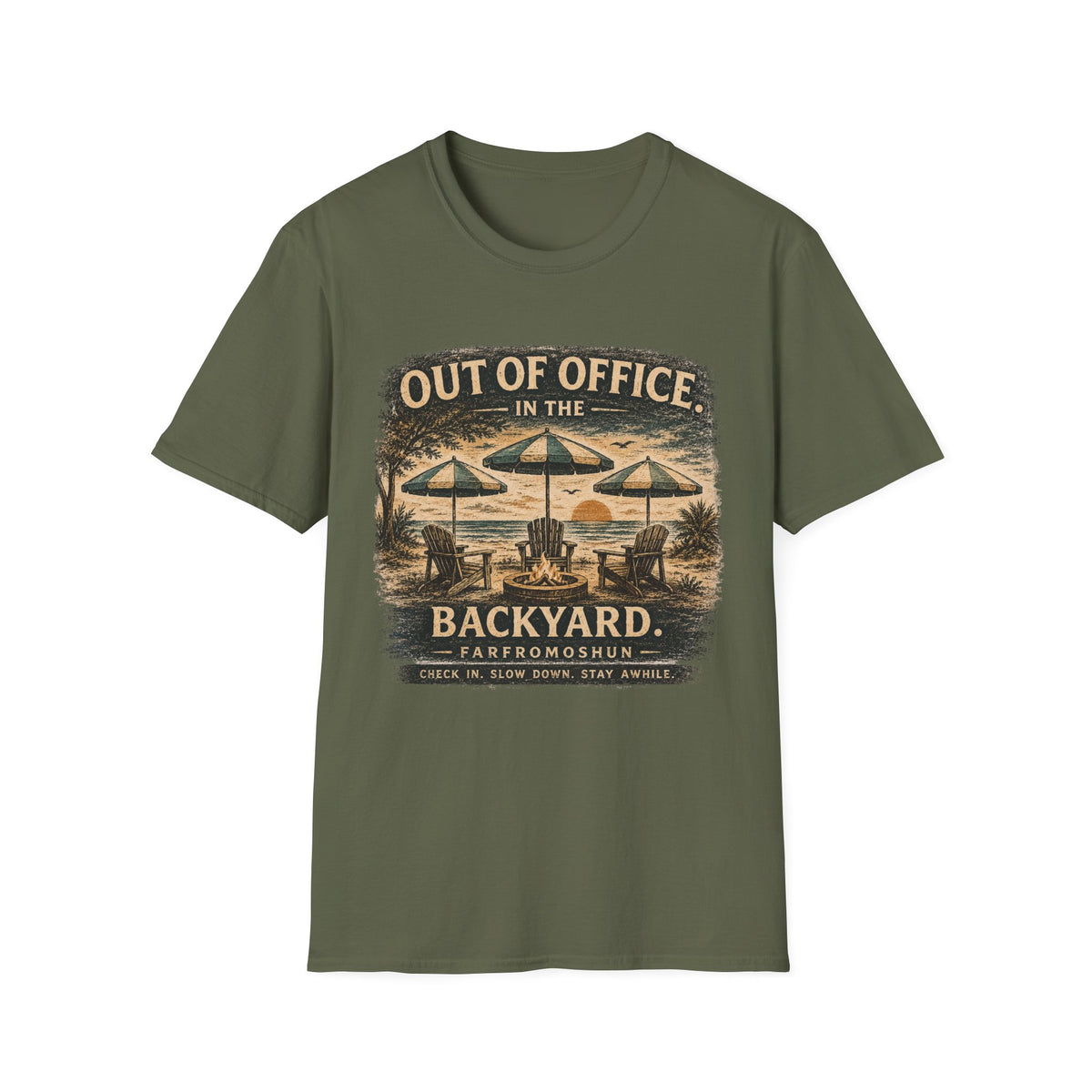 Out of Office Fire Pit T-Shirt