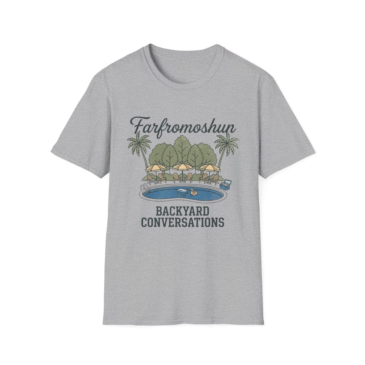 Backyard Conversation Pool T-Shirt