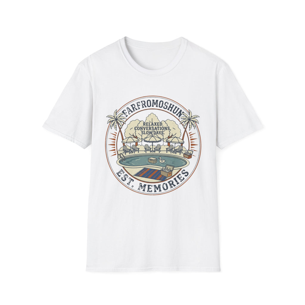 Relaxed Conversation Distressed T-Shirt