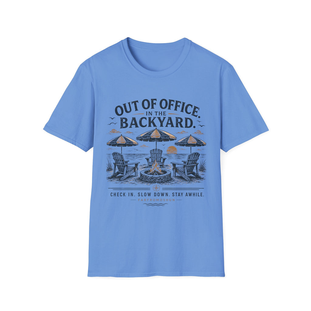 Out of Office Backyard T-Shirt