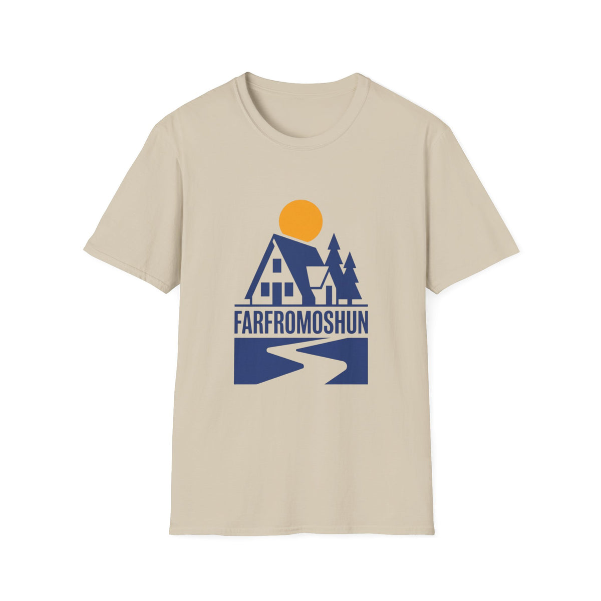 Farfromoshun Blue Cabin T-Shirt