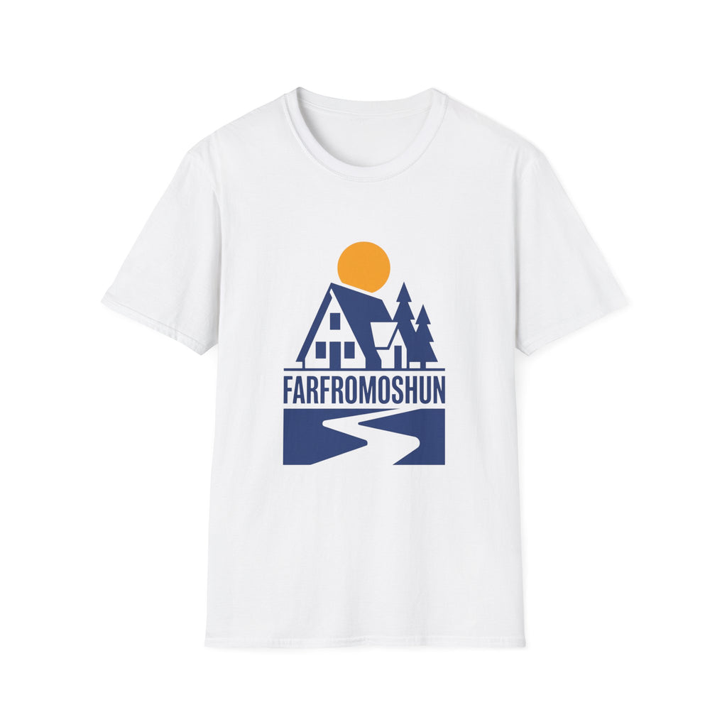 Farfromoshun Blue Cabin T-Shirt