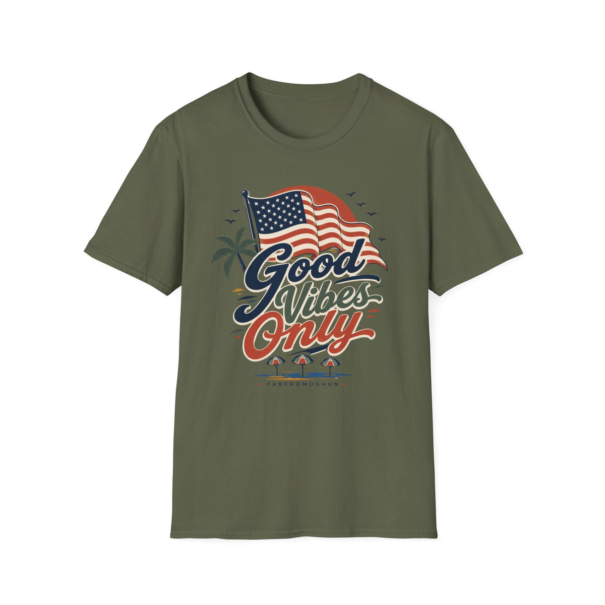 Flag Good Vibes FFO Color T-Shirt