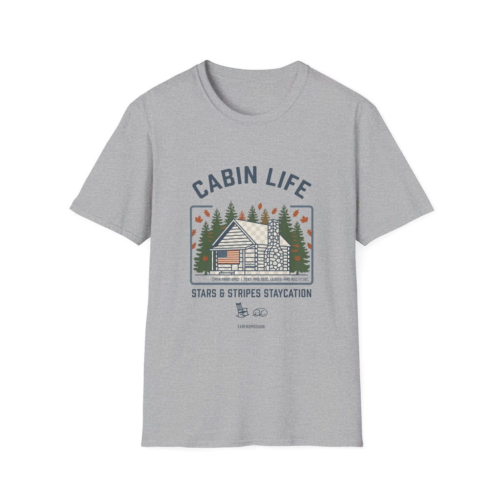 Cabin Life Stars & Stripes T-Shirt
