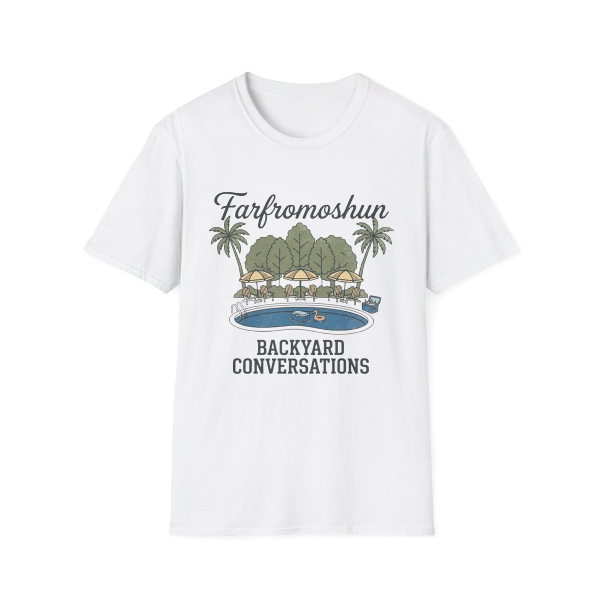 Backyard Conversation Pool T-Shirt