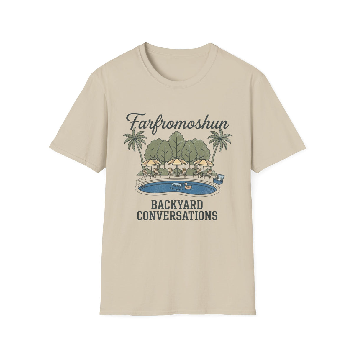 Backyard Conversation Pool T-Shirt