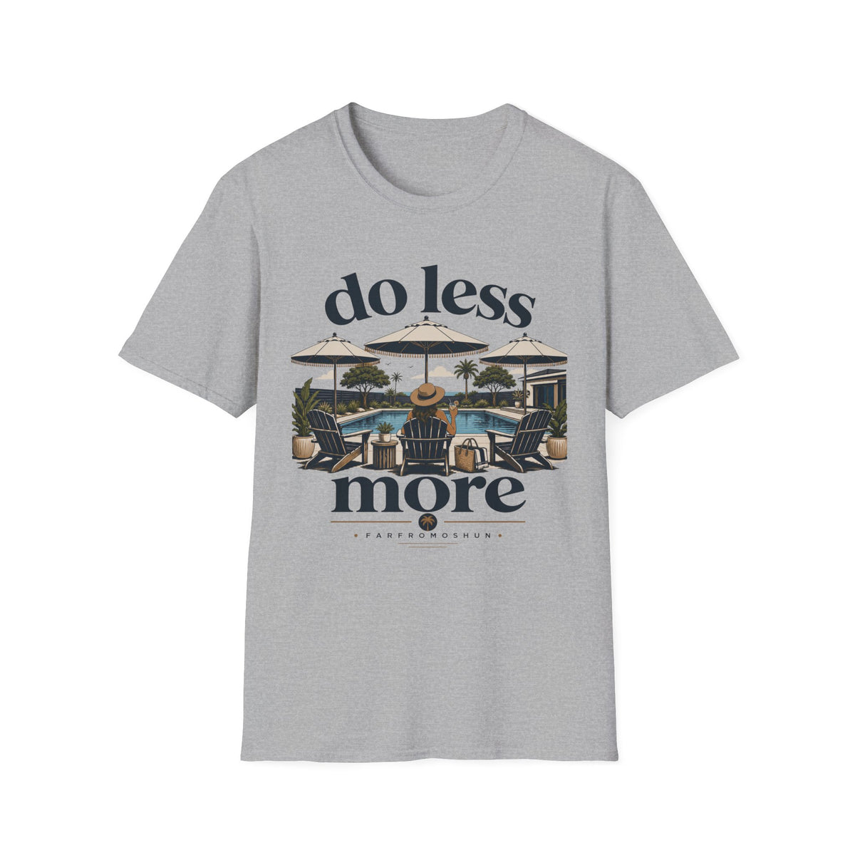 Do Less More Pool Female T-Shirt
