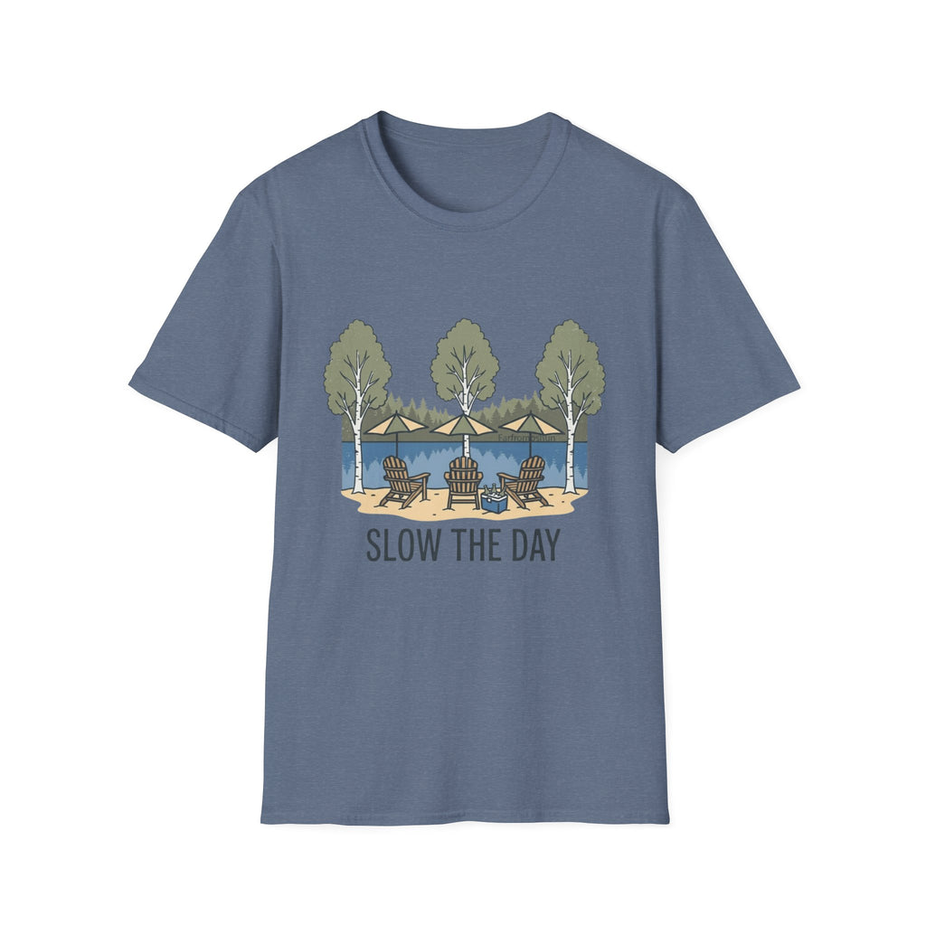 Slow The Day Oak Trees T-Shirt