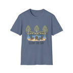 Slow The Day Oak Trees T-Shirt