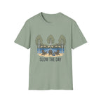 Slow The Day Oak Trees T-Shirt