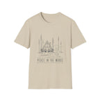 Peace in the Woods Line Art T-Shirt