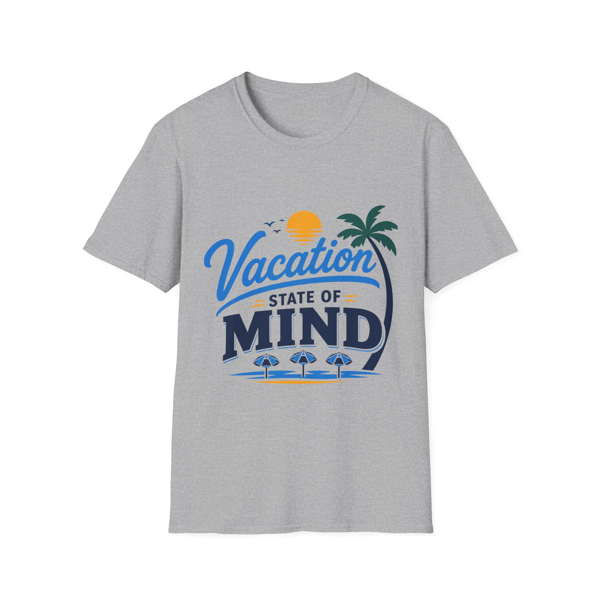 Vacation State of Mind Text T-Shirt