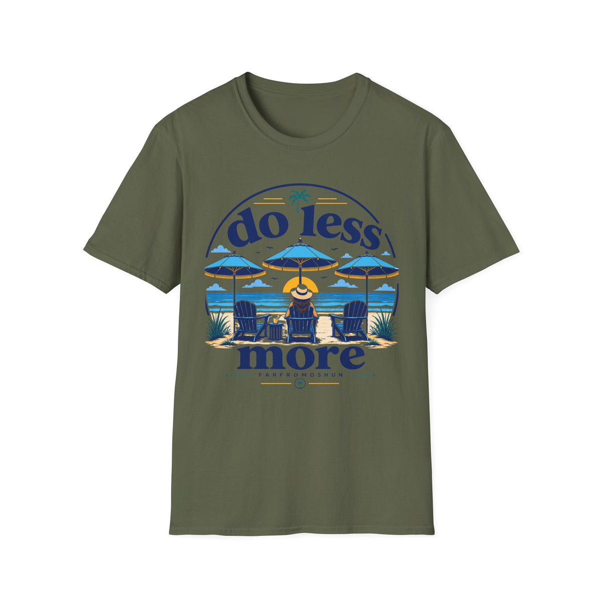 Do Less More Beach Female T-Shirt