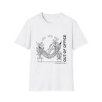 Out of Office Golf Line Art T-Shirt