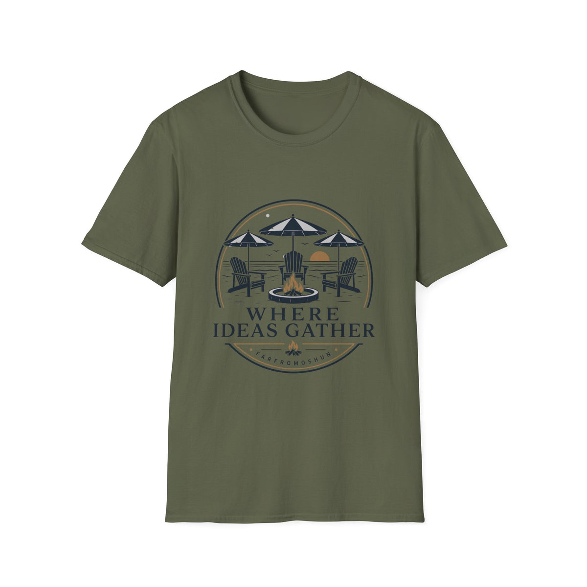Where Ideas Gather Outside T-Shirt