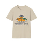Peaceful Days 3 Umbrellas T-Shirt