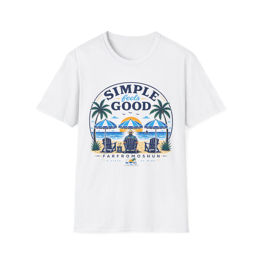 Simple Feels Good Male T-Shirt