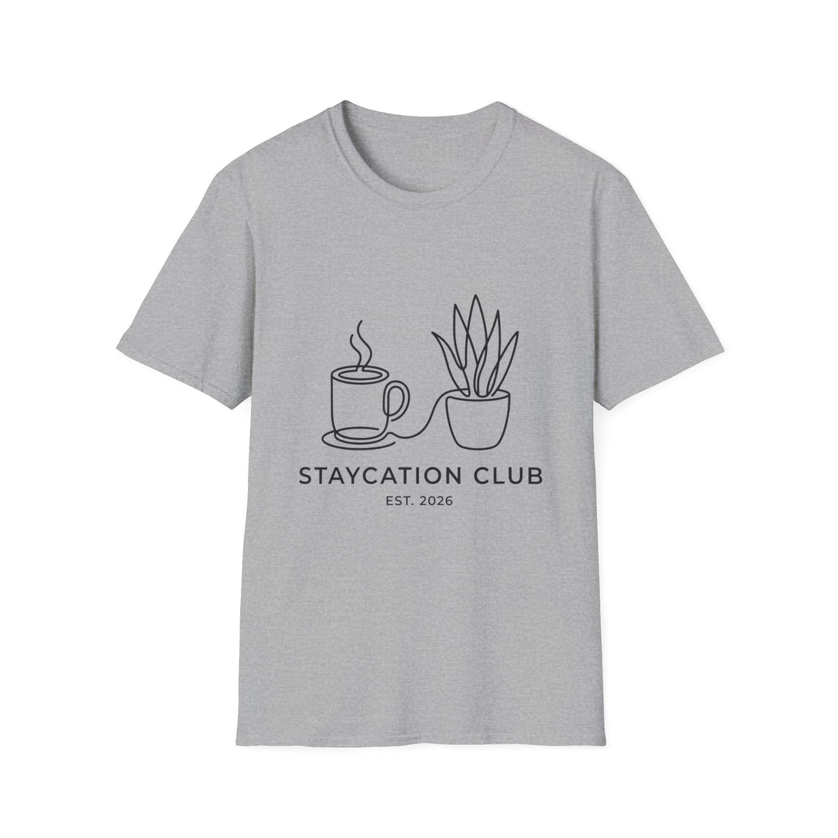 Staycation Club Coffee T-Shirt