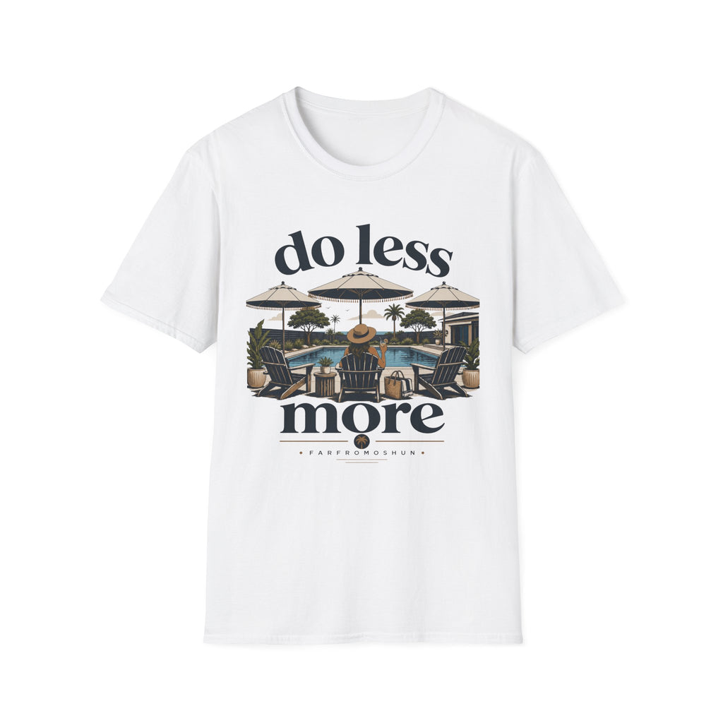 Do Less More Pool Female T-Shirt