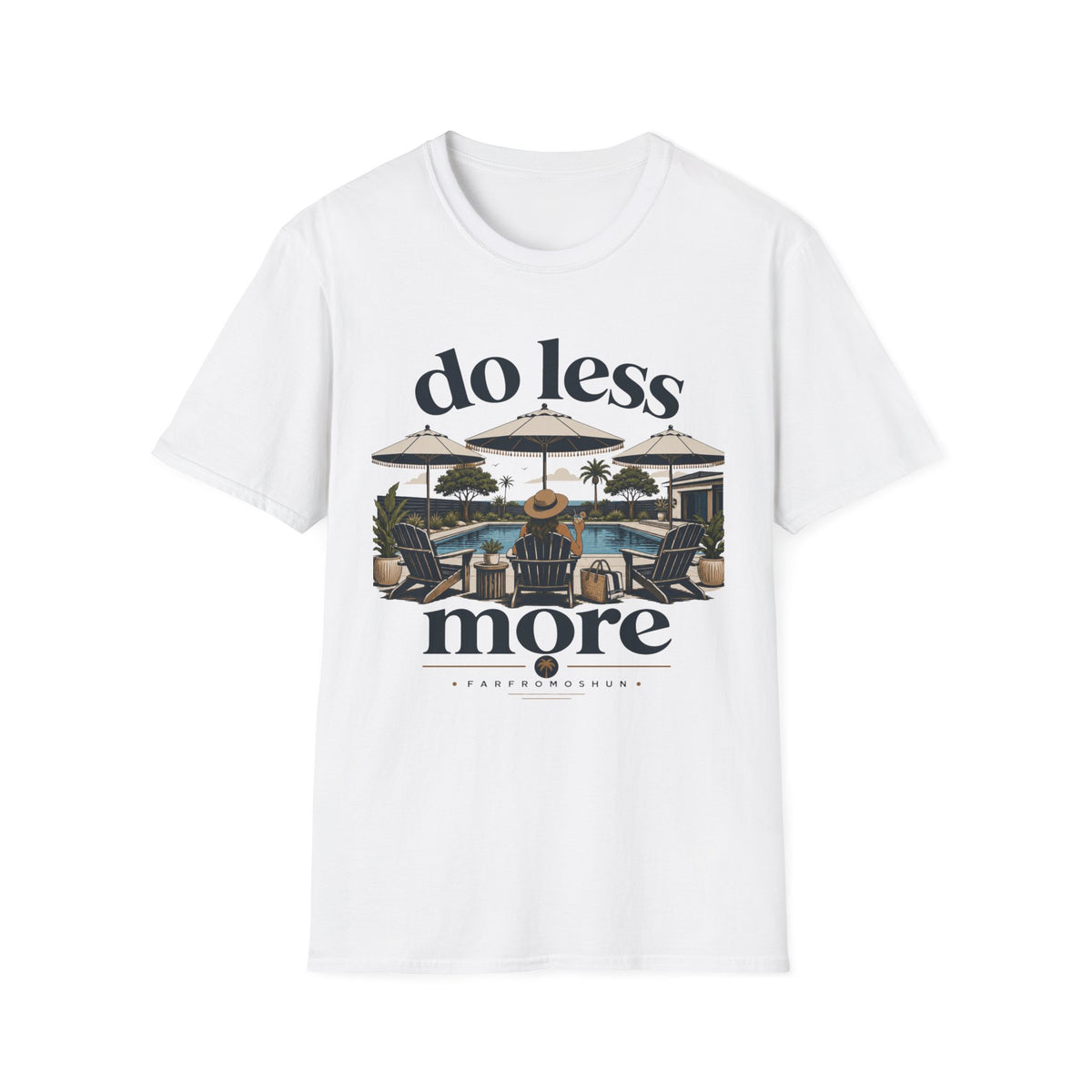 Do Less More Pool Female T-Shirt