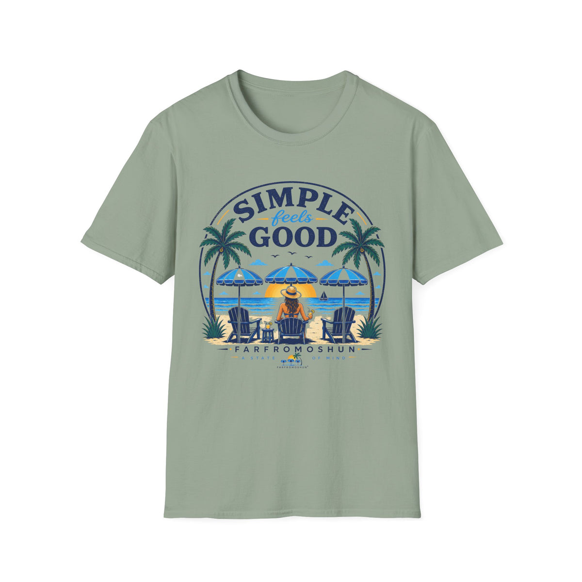Simple Feels Good Female T-Shirt