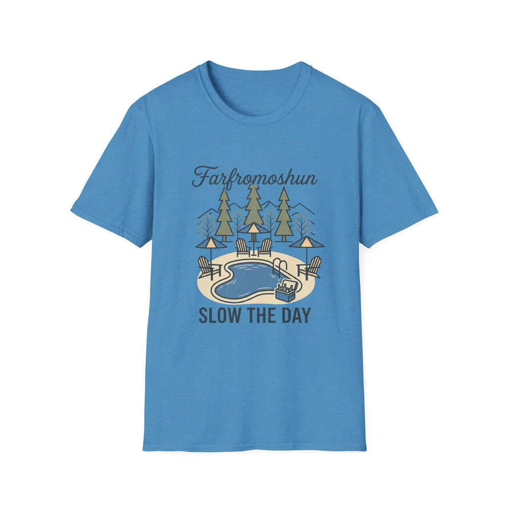 Slow The Day Pool T-Shirt