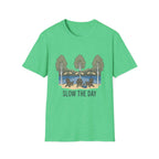 Slow The Day Oak Trees T-Shirt