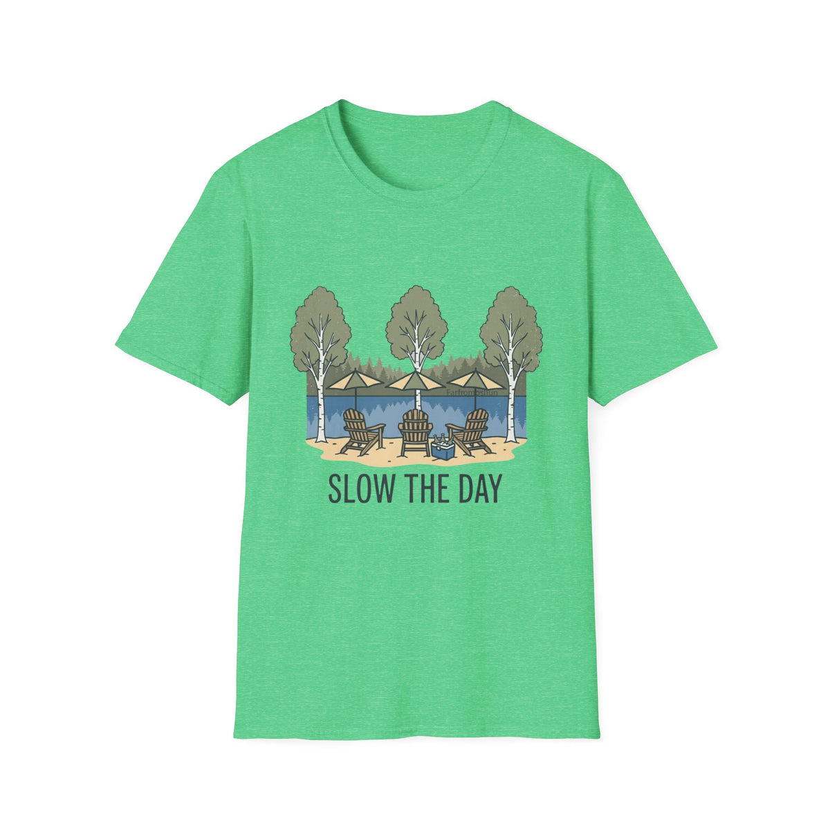 Slow The Day Oak Trees T-Shirt