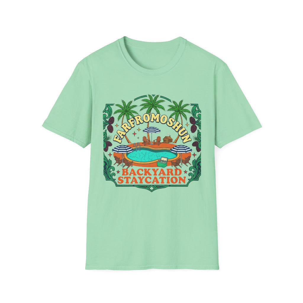 Backyard Staycation Colors T-Shirt