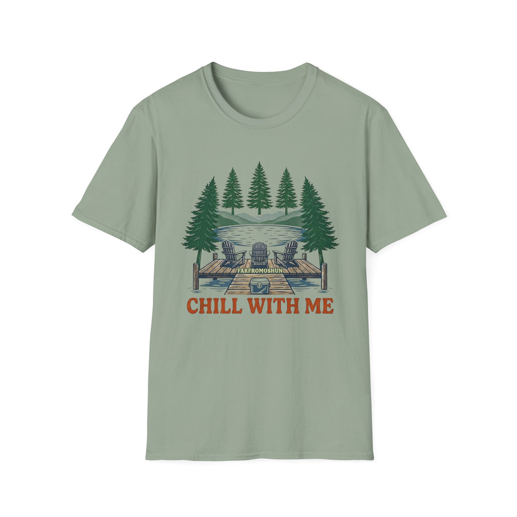 Chill With Me Pine Tree T-Shirt