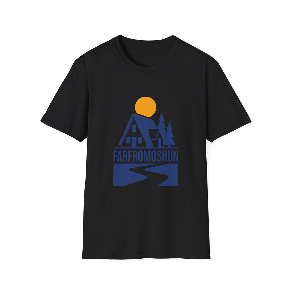 Farfromoshun Blue Cabin T-Shirt