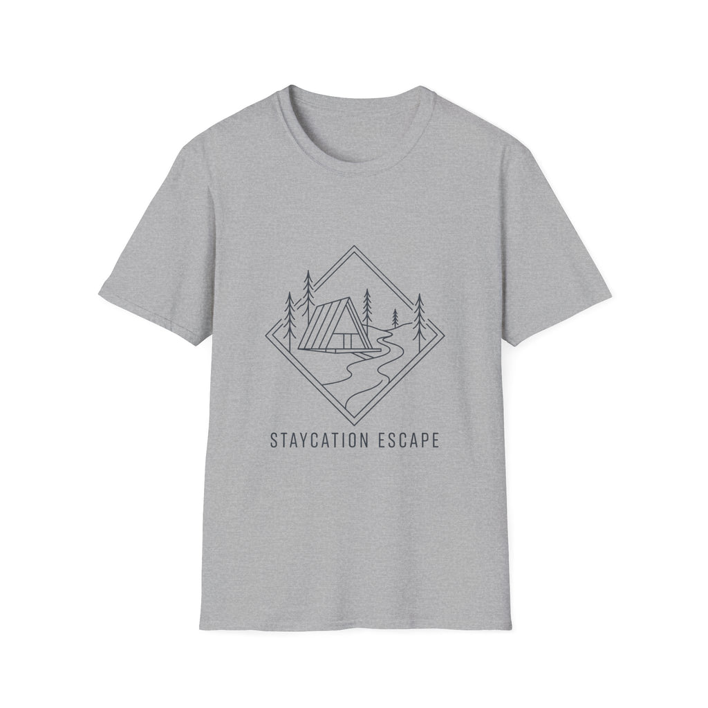 Staycation Escape Line Art T-Shirt