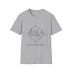 Staycation Escape Line Art T-Shirt