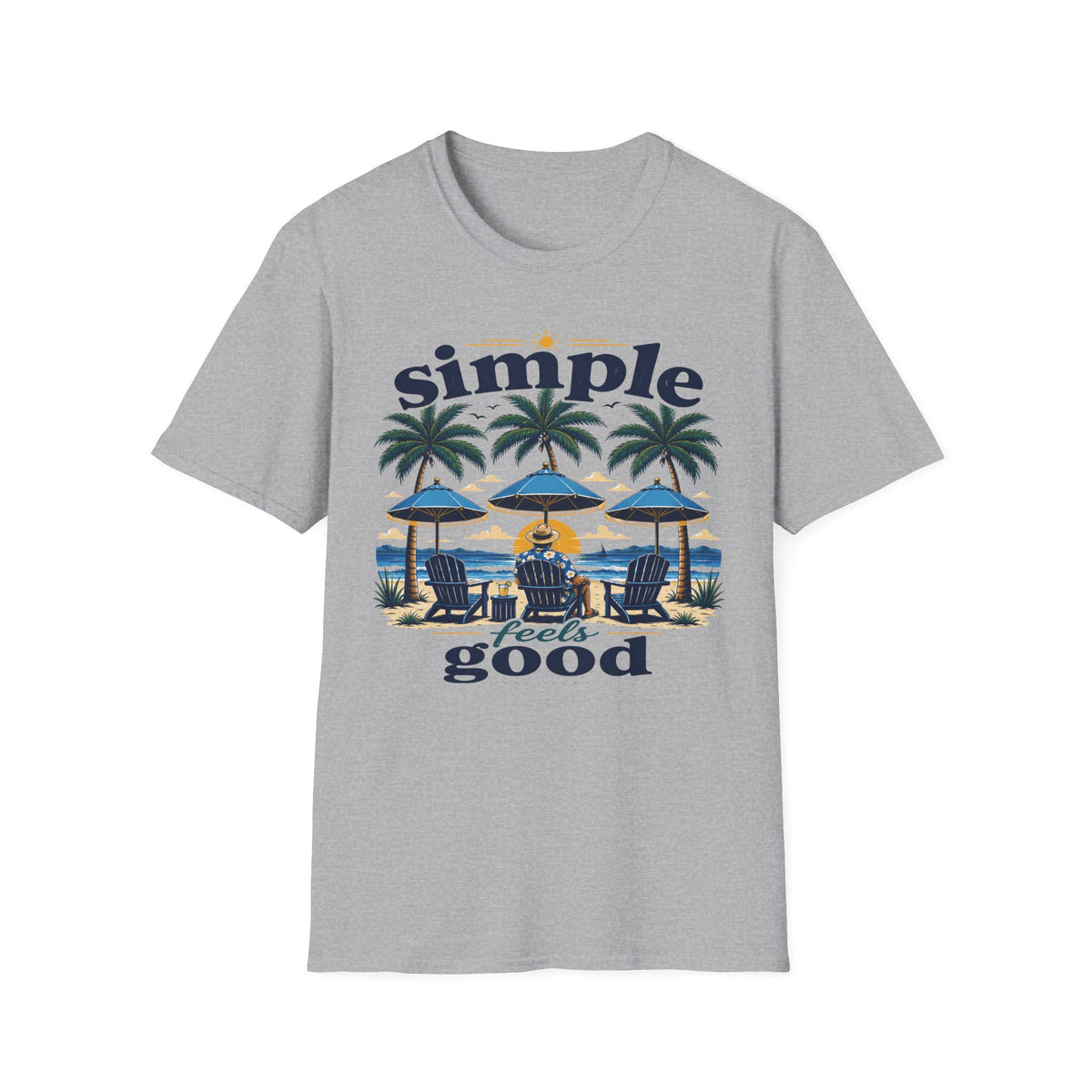 Simple Feels Good Beach T-Shirt