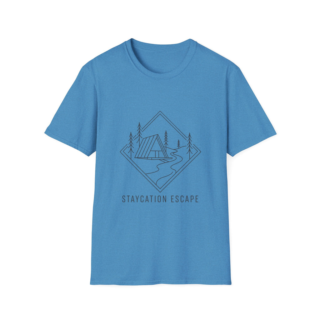 Staycation Escape Line Art T-Shirt